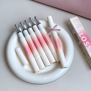 Kakashow Lip gloss transparan kaca Korea cermin lip gloss liptint gloss cermin harga terjangkau warna dengan warna hasil makeup flawless