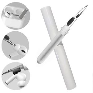 3IN1 Portable Cleaning Pen Headphones Mobile Phone Tablet Dust Dirt Clean Tool For iPhone Xiaomi HUAWEI Samsung Earphone Cleaner