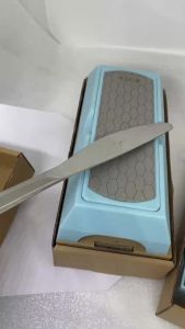 Đá Mài Dao tổ ong Nhật Bản 2 Mặt Siêu Sắc Mịn 400 & 1000 hạt kim cương nhân tạo