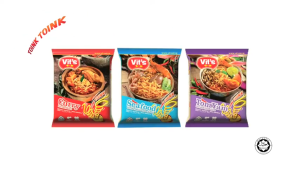 Vits Instant Noodles Chili Pan Mee/Ayam Penyet Pan Mee/Aglio Olio/Bolognese/Carbonara/Seafood/Duck/Vegetarian/Curry/TomYam