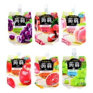 Grape & White Peach Flavored Konjac Jelly 150g