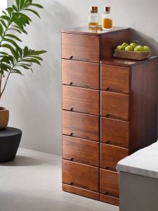 HENGDEMU | Simplistic Wooden Drawer Cabinet
