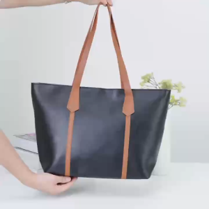 VIVI BAGS#8805 Functional under arm bag synthetic leather tote bag often marketed as a high-capacity minimalist commuter handbag for daily
