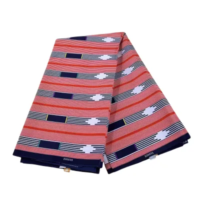 1/3/6Yards Polyester African Wax Fabric | Machine Washable for DIY Sewing Handicrafts