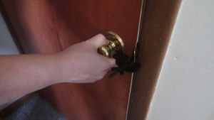 Portable Door Lock Anti-Theft Lock Adjustable Travel Door Lock for Additional Privacy and Safety