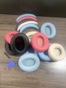 1 Cặp Miếng Đệm Tai Nghe Cho Edifier W820NB Tai Nghe Bịt Tai Sửa Chữa Đệm Thay Thế Chất Liệu PU Thoải Mái Earapads