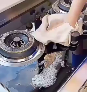 Kitchen Oil And Grease Cleaner Spray Range Hood Stainless Steel Stove Clean Spray Strong degreasing