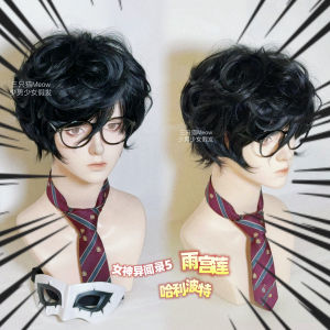 Bộ Tóc Giả Tóc Xoăn Cho Thanh Thiếu Niên Meow Rain Palace Lotus Goddess Persona 5 コスチューム Thường Ngày Bằng Đá Mã Não