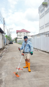 MAXIMUM เครื่องตัดหญ้า กดปุ่มสตาท G45L กดปุ่มสตาทได้ที่แฮนด์ แฮนด์ U ทรงญี่ปุ่นตัดถนัด คาบูผ้าปั้มญี่ปุ่น รับประกัน 1 ปี