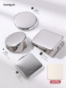 Goodgudi | Stainless Steel Dual-sided Compact Mirror