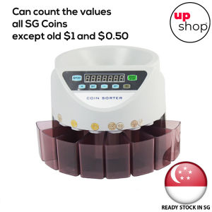 *SG SELLER* Coin counter and sorter for Singapore Dollar coins / coin counting machine / coins sorter / SG coins / READY STOCK [upshop]