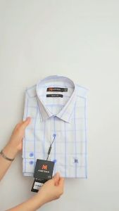 Áo sơ mi nam Khatoco tay dài form Tailor fit