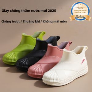 JIFANPAUL | Giày Mưa Phụ Nữ Chống Trượt Chống Thấm Nước