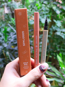 GoGo Tales Ultra-Fine Eyeliner Pen Waterproof Long-Lasting Smudge-Proof for Beginners Womens Makeup Tool Eye Shadow