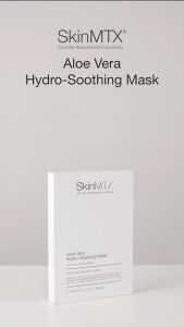 [📌มาส์กตัวดัง ผิวชุ่มชื่นขึ้นมากใช้] SkinMTX Aloe Vera Hydro-Soothing Mask 45ml Treatment Mask ช่วยผิวแห้งและผิวแพ้ง่าย