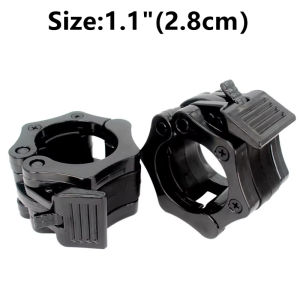28mm 30mm 25mm Barbell Collar Lock Dumbbell Clips Clamp Weight Lifting Bar Gym Dumbbell Lock Clamp Spring Clips Weight Lifting
