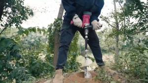 Brushless Cordless Handheld Cement Mixer Concrete Mixing Drill Mortar Plaster DIY Construction Tool Compatible with Dewalt 20V