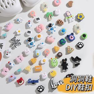 Adorable Detachable Clog Shoe Buckle for Girls DIY Cute Style Slippers Accessory High-End Shoe Flower Decoration Clip