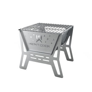 BAOLUOYOUXUAN | Portable Fire Pit BBQ Grill Outdoor Camping