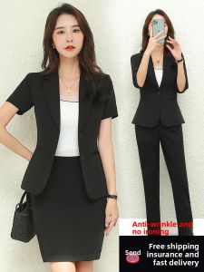 HANYINGMEI | Summer Thin Formal Ladies Blazer