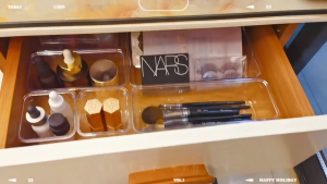 I.Rumah Cosmetic Cabinet Drawer Organizer Office Desk Storage Box Office Desktop Drawer Sundries Storage Box