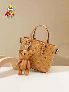 Large Capacity Bucket Shaped Crossbody Bag Womens Handbag Design Sensation Small Audience Durable Soft Leather Casual Style