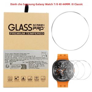 Samsung Galaxy Watch 7/8 & Watch 8 Classic 40mm 44mm 46mm Kính Cường Lực Bảo Vệ Màn Hình Phim Chống Trầy Xước Dễ Dàng Lắp Đặt