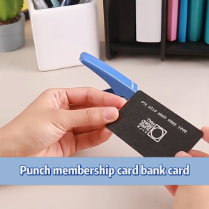 Single Hole Punch Metal Puncher for Paper/Tags/Cards/Cardboard 20 Sheet Paper Punch Capacity