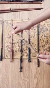 Anime Cosplay Show Metal Core Magic Funny Wand Children Decoration Toy Accessories For Bacchetta Di Plastic Magic Stick