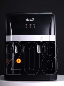 iPR208 Bottle Type Hot & Cold Top Loading Water Dispenser / Electronic Cooling Bottle Type Table Top No Included Bottle