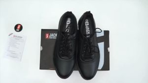 BRAVE BLACK |ManNeedMe x Jack| Sepatu Pantofel Pria | Oxford Formal