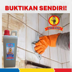 Hcl murni 32% pembwrsih kerak membandel - CAK CLING HCL murni 32% MURNI TANPA CAMPURAN
