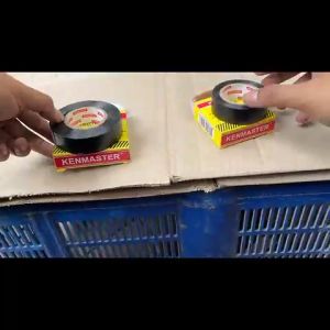 Kenmaster Solasi Hitam Isolasi Listrik Vinyl Electrical Tape TP-01