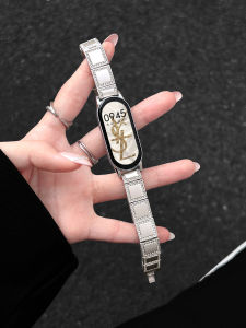 XUEZHANGJIA | Metal Ceramic Ins Style Summer Breathable Luxurious Watch Band