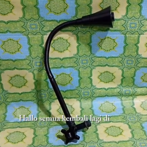 Kran Angsa Flexible Model Terompet Merk GZR B2 - 205 X1 Hitam