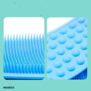 Best Seller SHOWER BATH BRUSH Brush Bath Body Scrubber for Shower Silicone Back Scrubber Silicon Bath Body Brush for Extra Long Double Sided Body Scrubber Exfoliating Bath Body Scrubber Silicone Back Scrubber Shower Bath Brush Shower Brush