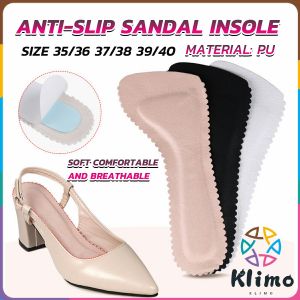 Klimo Anti-Slip Sandal Insert Pads Insole for Women Sweat-absorbing Deodorant Sole Sticker 1 Pair