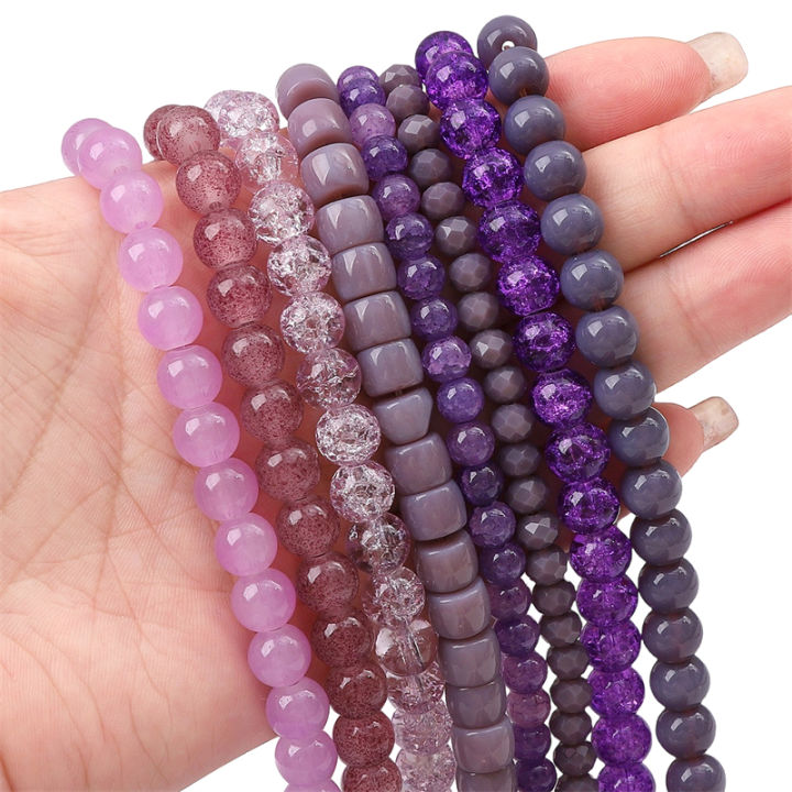 Glass Beads Purple Beads For Jewelry Making Toho ROUND 6/0 Seed