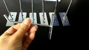 {HOẢ TỐC} Móc treo phụ kiện quần áo bắn trực tiếp lên tường