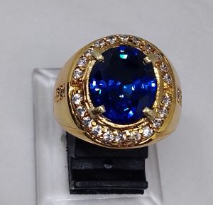 CINCIN BATU PERMATA KING ROYAL BLUE SAFIR ASLI BANGKOK TOP QUALITY