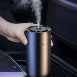 Wireless car humidifier aromatherapy air purifier multifunctional home humidifier atomizing aromatherapy spray deodorizing car ornaments