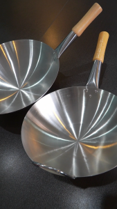 Dreepor 30/36CM High Quality Stainless Steel Wok Carbon Steel Frying Pan For Gas Stove Wok Pan