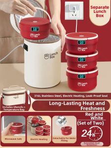WANGLIMIAO | Ultra-Long Thermal Insulation Microwave Heatable Lunch Box