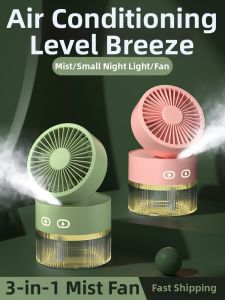 Portable Mini Ultrasonic Humidifier Fan for Office Home Bedroom Pregnant Women Babies Students Dormitory Nose Dry Air Spray