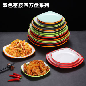 Commercial Use of Square A5 Imari Dish & Noodle Salad in Restaurants