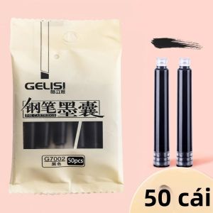 Bộ 50 Đa Năng Đen Xanh Bút Máy Mực Sắc Xóa Được Dung Tích Lớn Cho Thực Hành Thư Pháp Sinh Viên Viết Văn Phòng Văn Phòng Phẩm