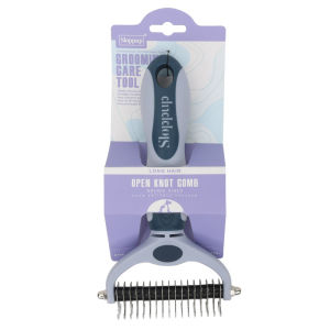 Pet Comb Double-Sided De-Tangle Brush for Golden Retriever Dogs Cats Hair Grooming Tools Pet Supplies Dog Knot Opening Comb