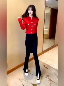 🔥[C245] Áo khoác phối NÚT VÀNG tay dài 2 KIỂU hàng Quảng Châu xinh xắn cực HOT - kholenqc