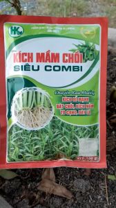 KÍCH MẦM CHỒI GÓI 100GR KÍCH RỄ MẠNH RO CỌNG DÀY LÁ CHO RAU MUỐNG RAU MÀU