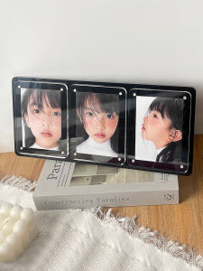 Khung Ảnh Acrylic 7 Inch 3-in-1 Treo Tường Thay Ảnh Trang Trí Nhà Mới Hình Chữ Nhật Không Bao Gồm Hình Ảnh